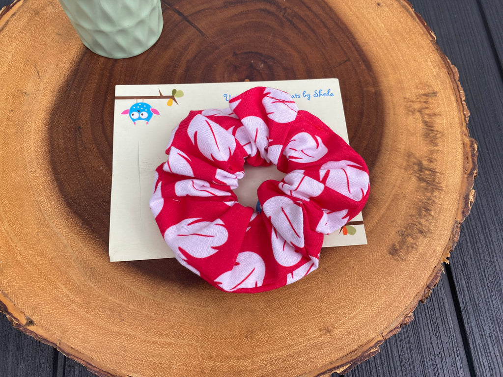 Lilo and Stitch; Hawaiian Dress Print Scrunchie