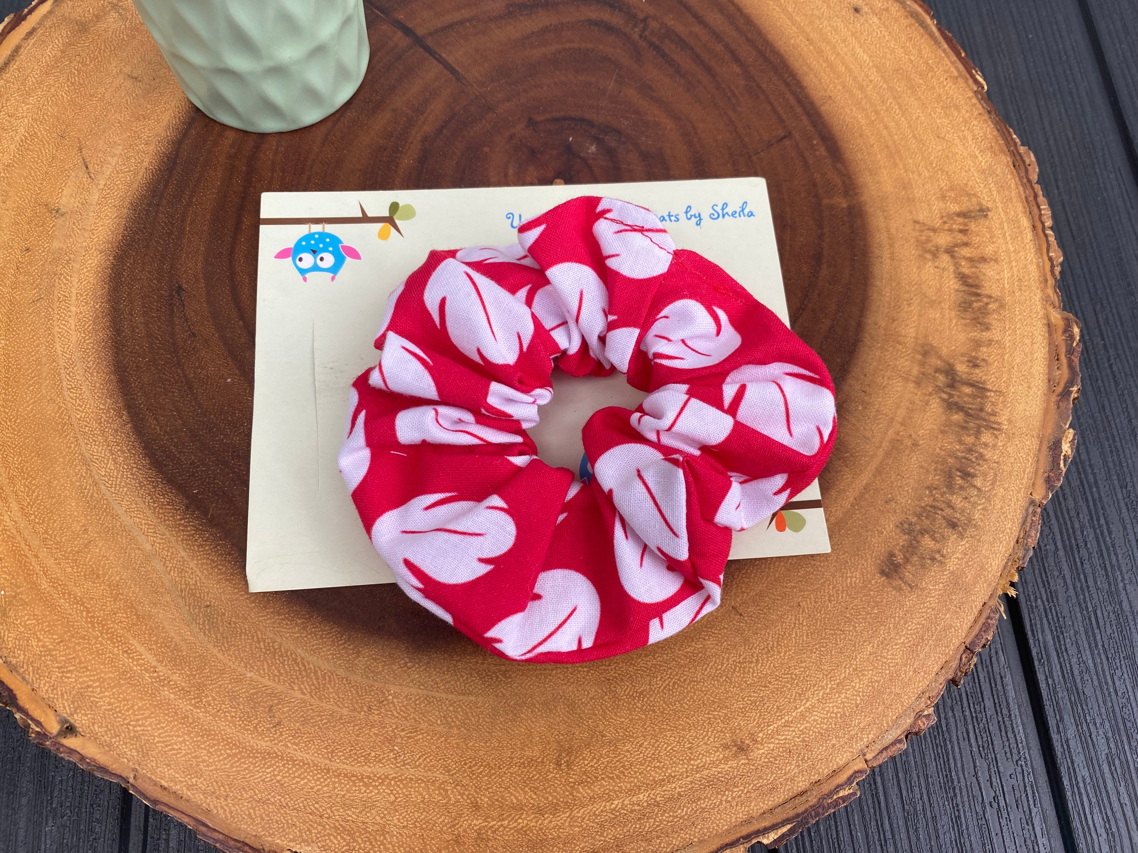 Lilo and Stitch; Hawaiian Dress Print Scrunchie