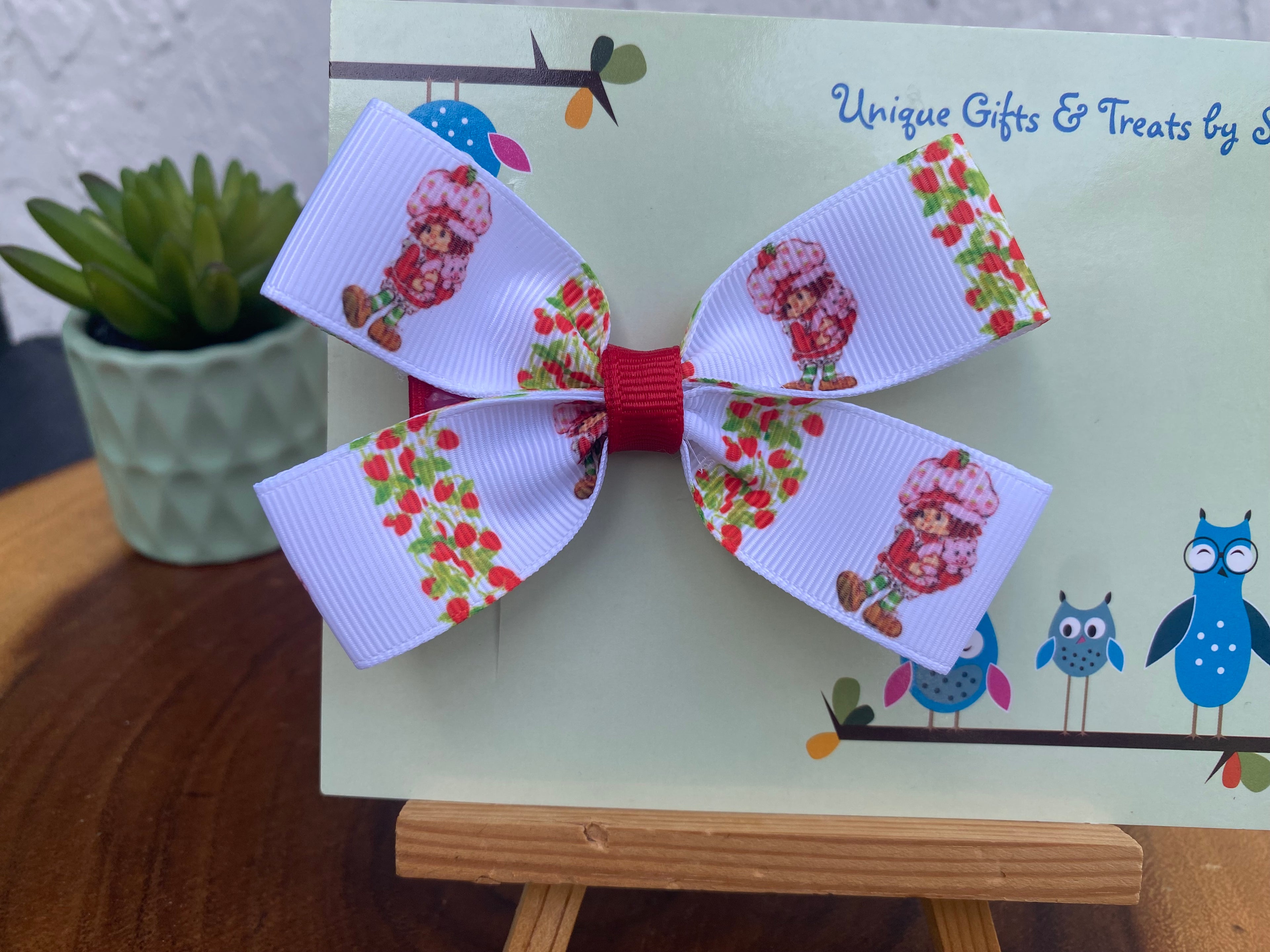 Strawberry Doll Hairbow