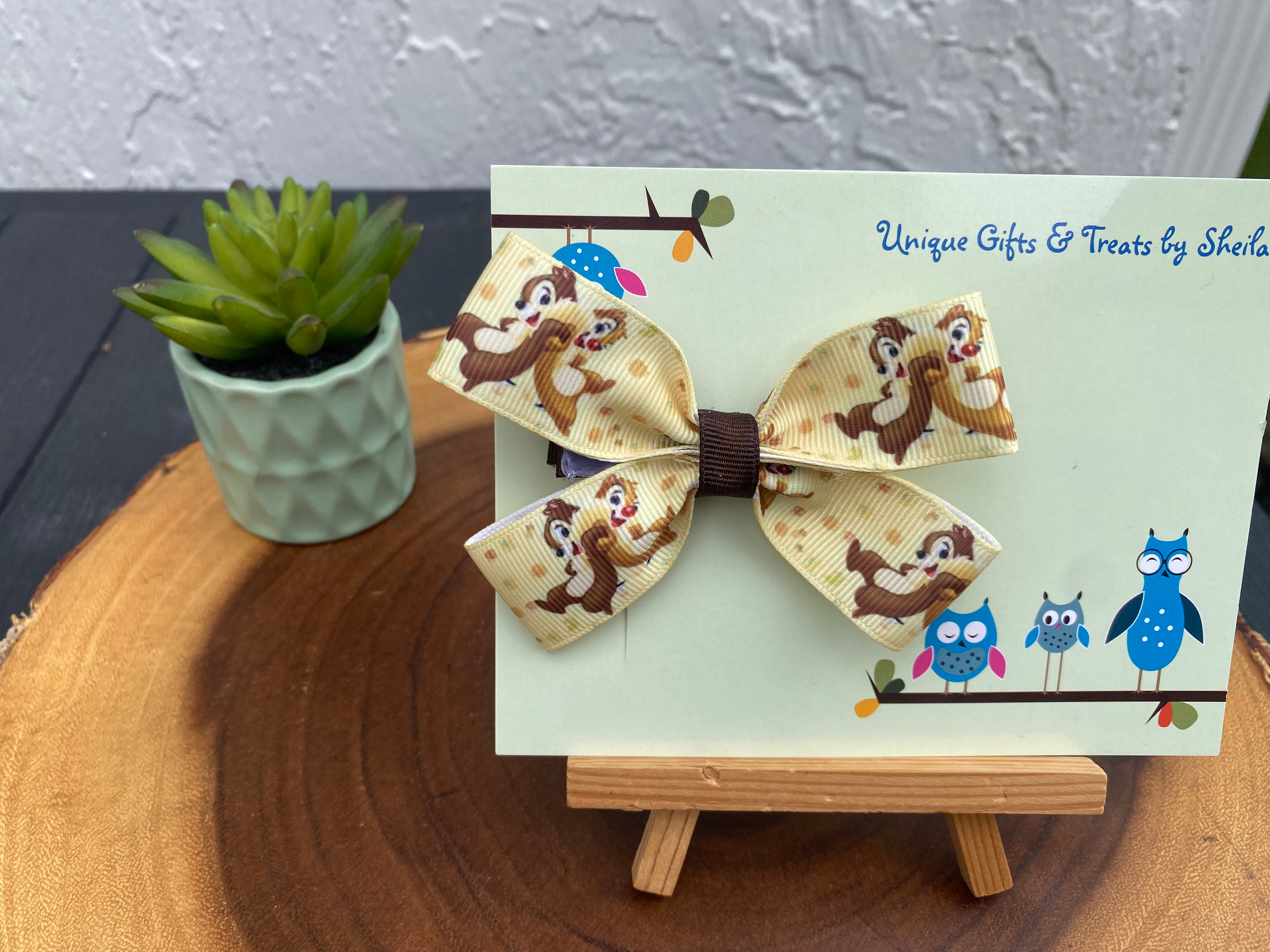 Disney Chip and Dale Hairbow