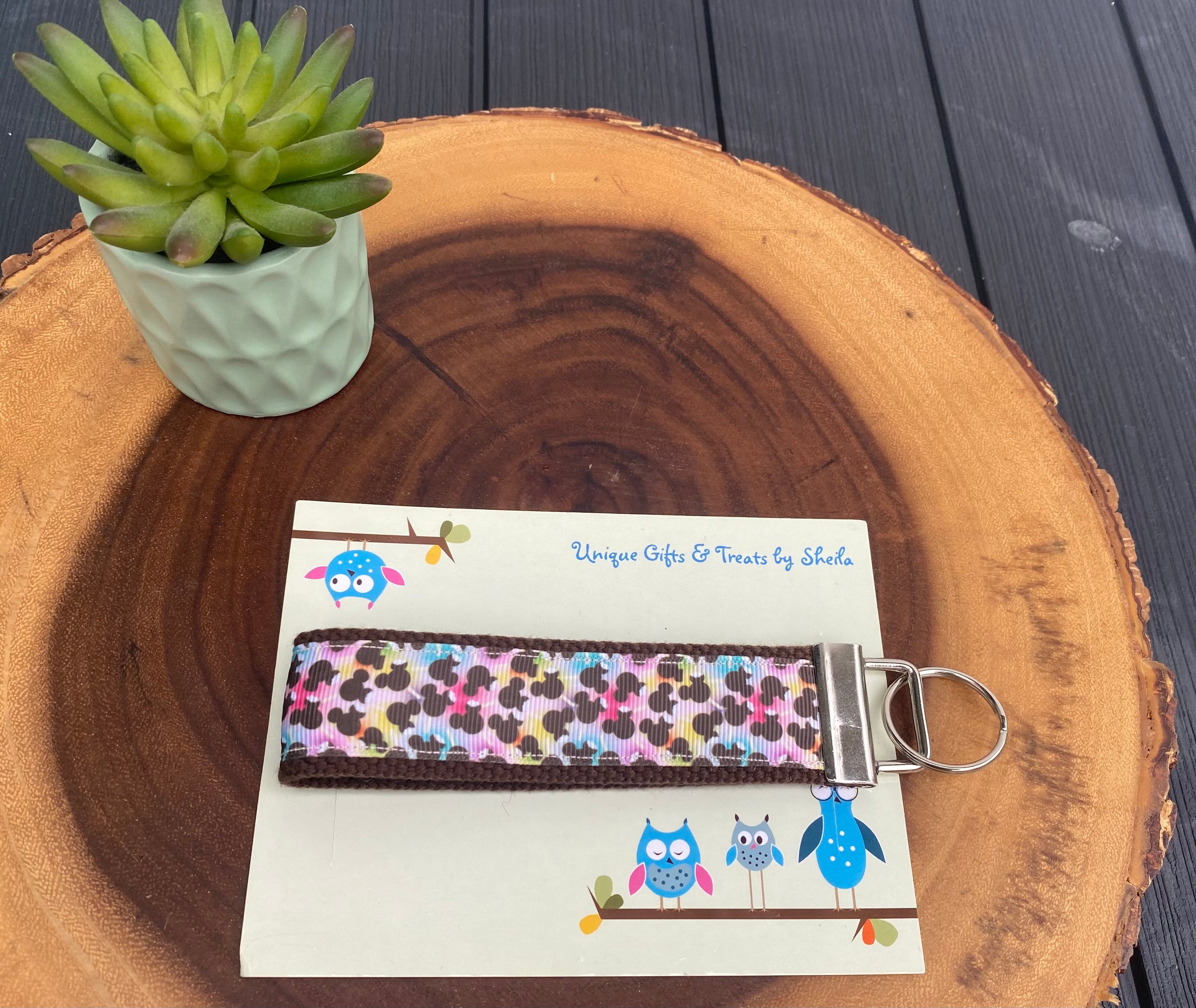 Mickey Ice Cream Bars Keychain; Keyfob