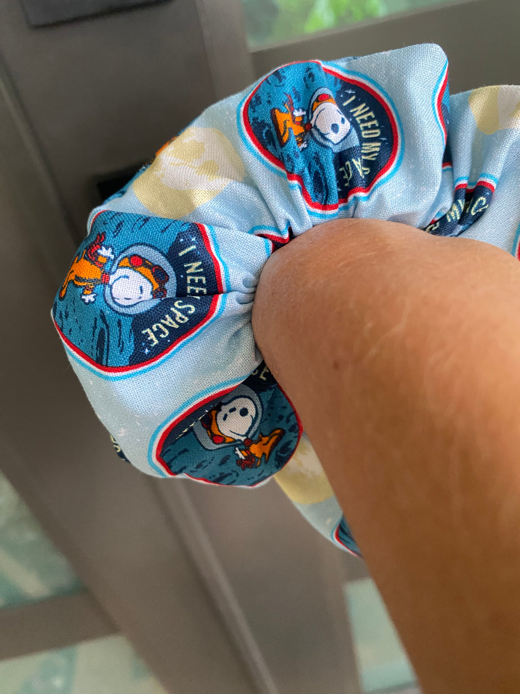 Snoopy; Space Scrunchie