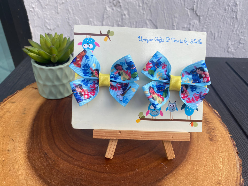 Lilo and Stitch Hairbows