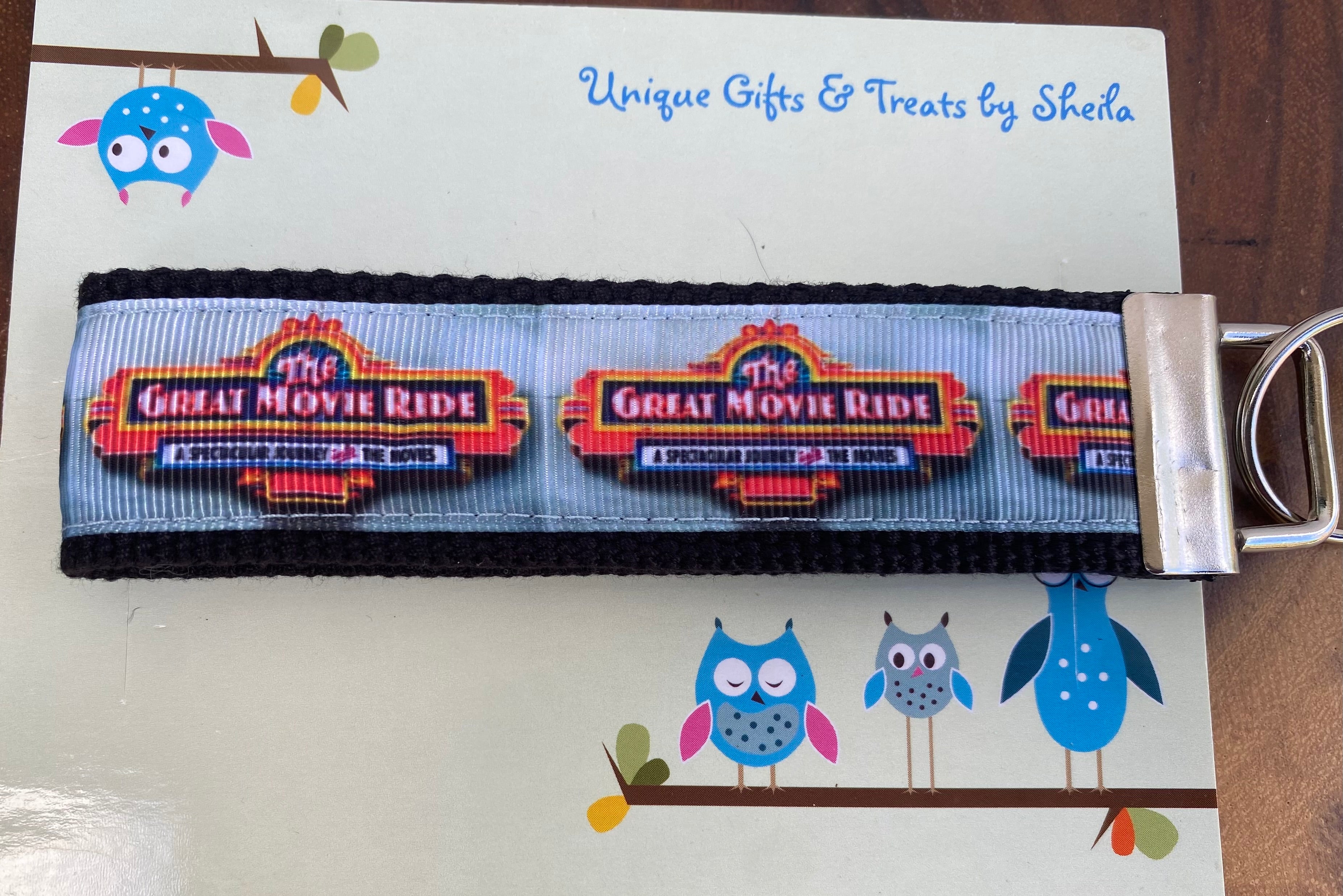 The Great Movie Ride Keychain;Keyfob