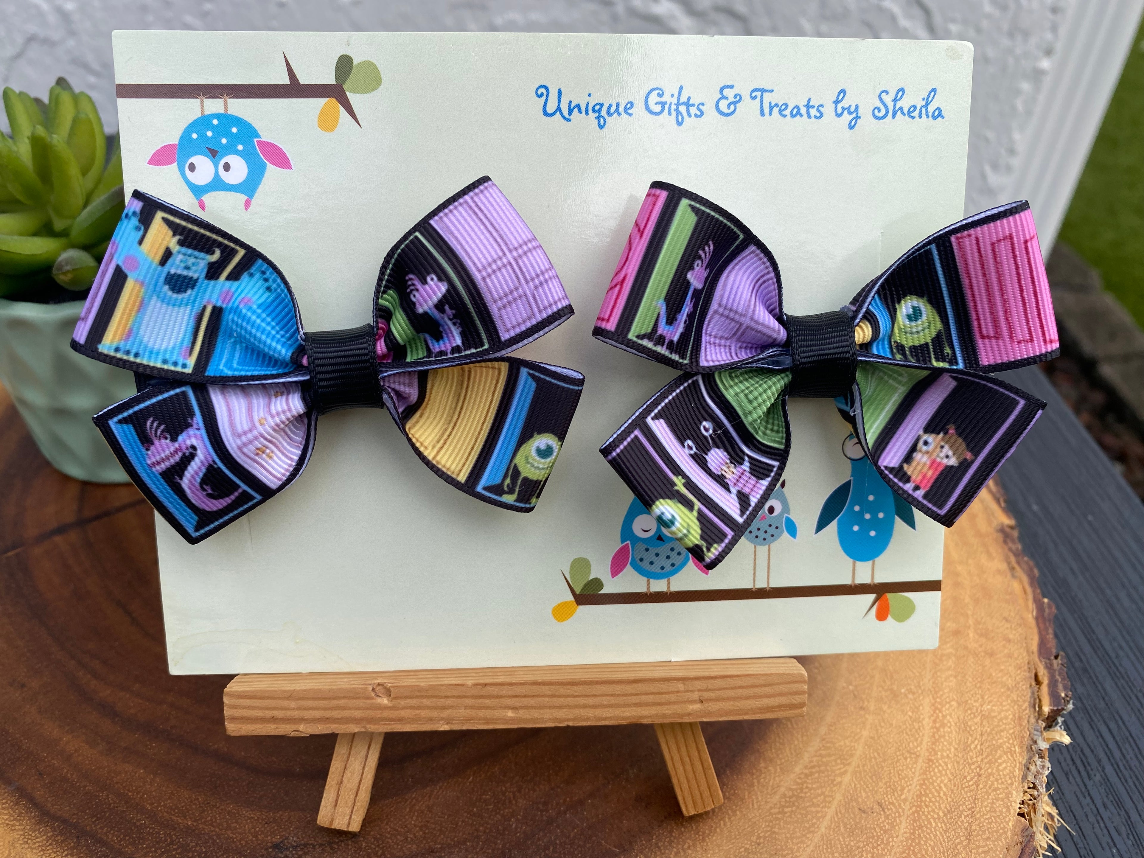 Monsters Inc. Hairbows