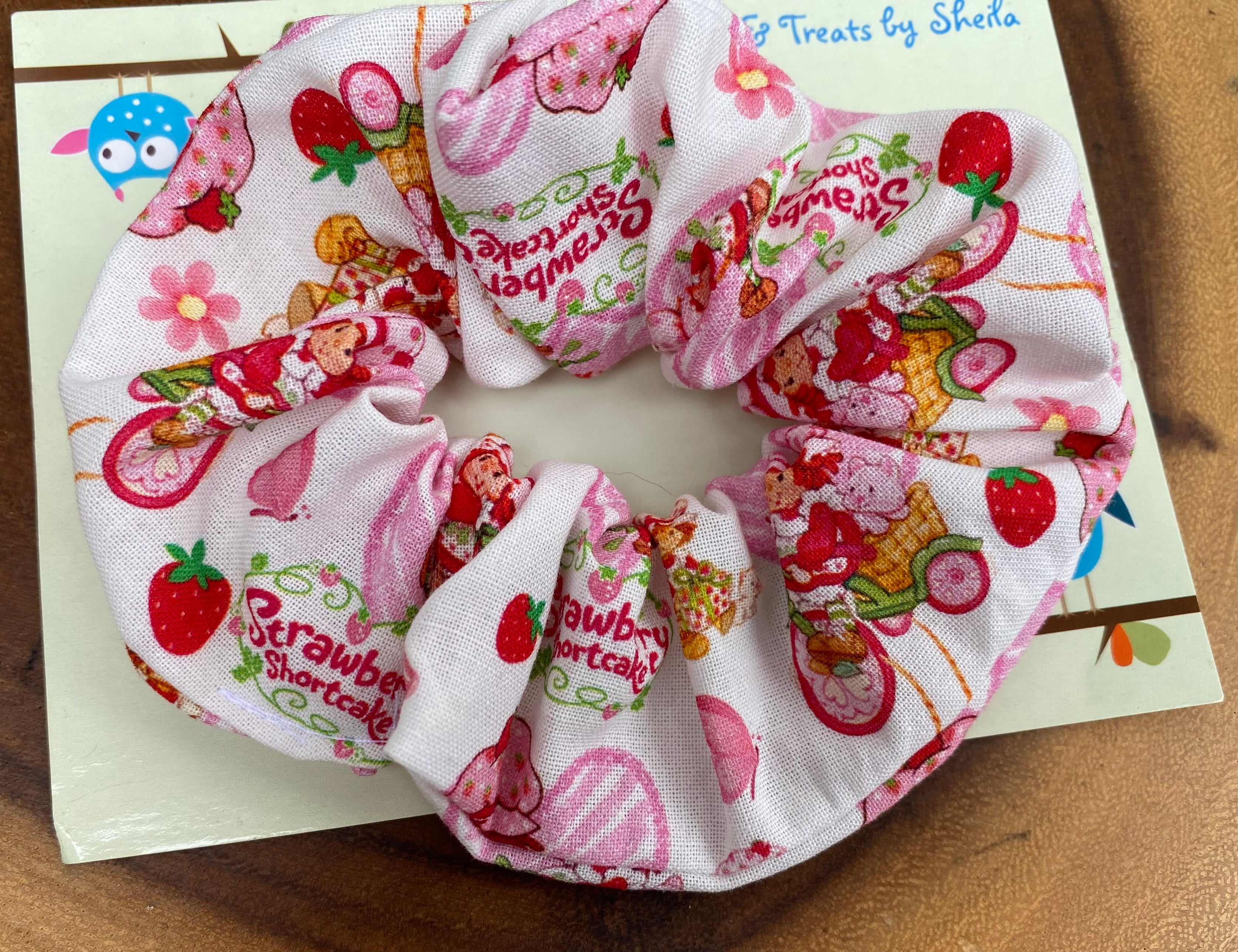 Strawberry Doll Scrunchie
