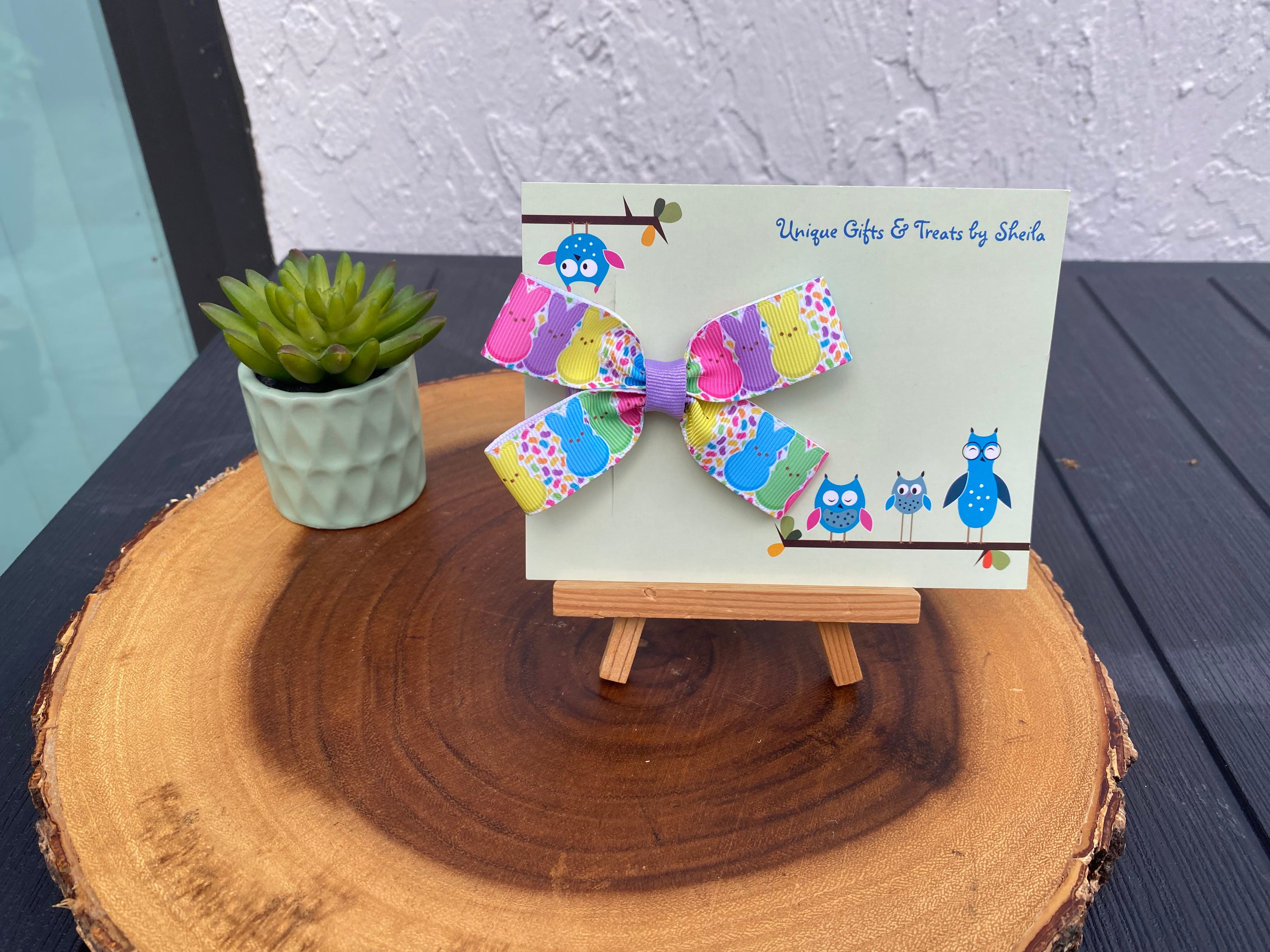 Easter Bunny; Peeps Hairbow
