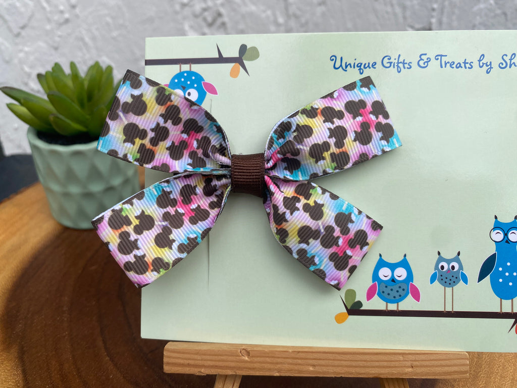 Disney Ice Cream Bars Hairbow
