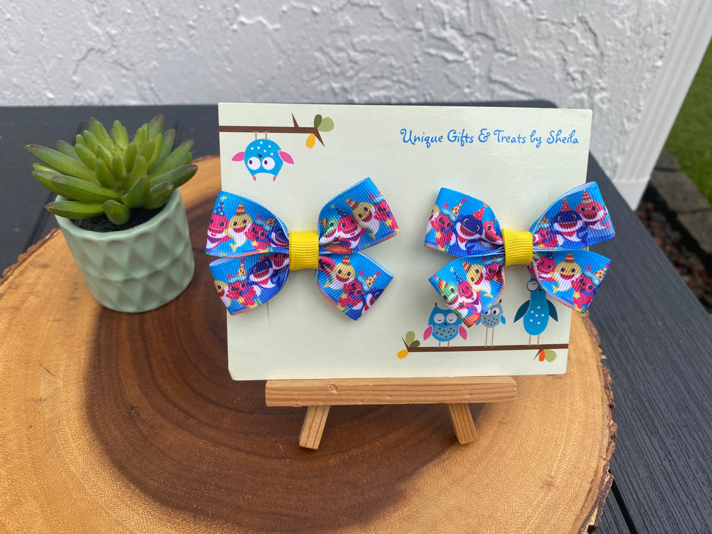 Shark; Party Shark Hairbows