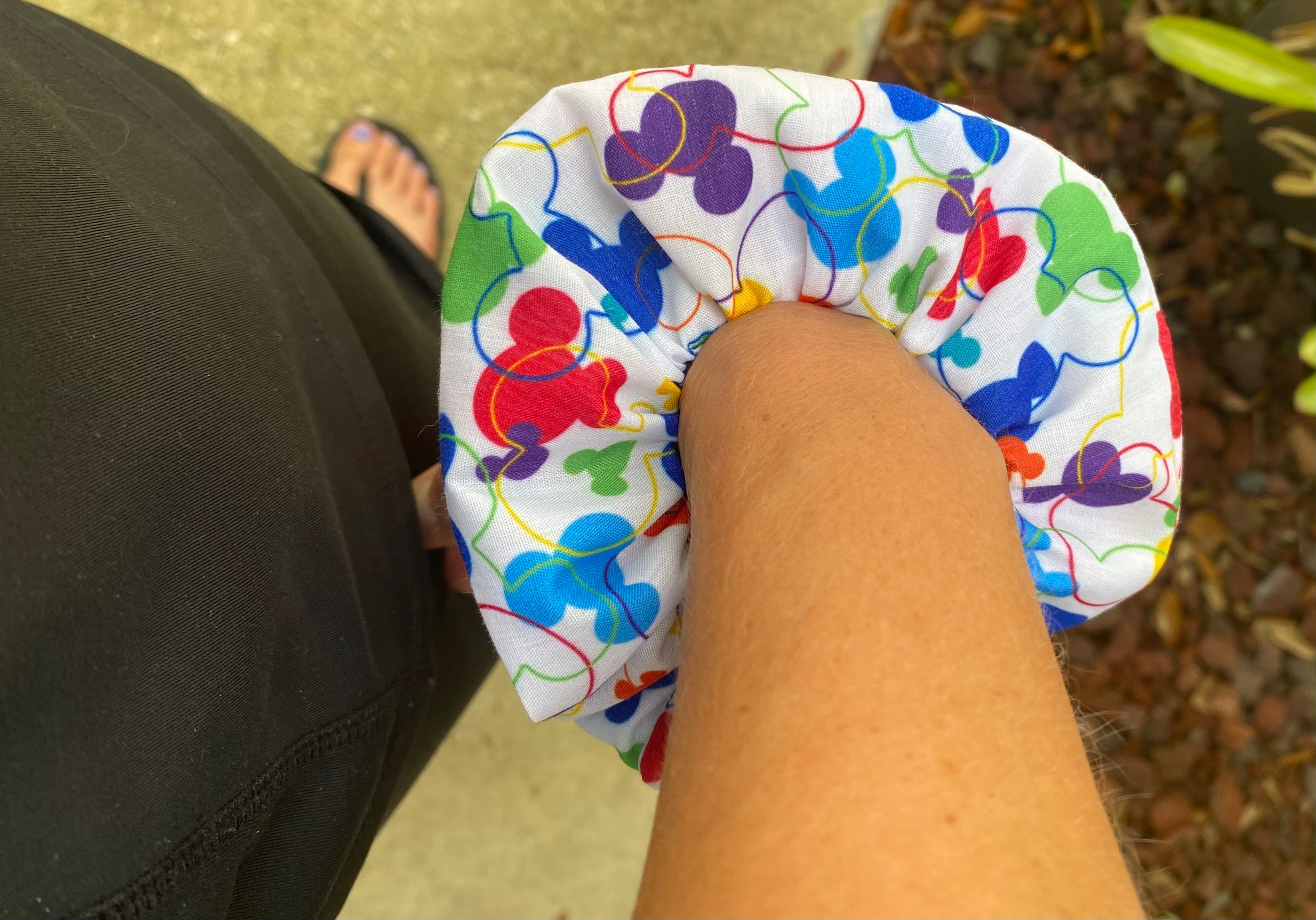 Colorful Mickey Scrunchie