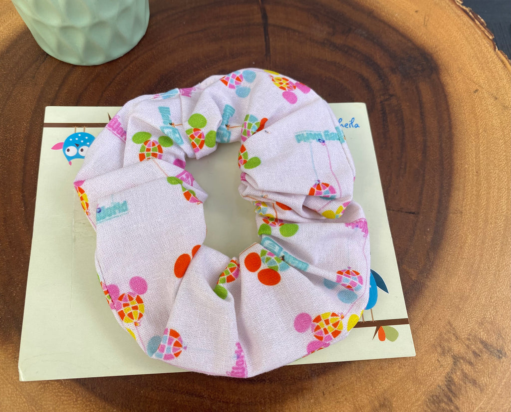 Disney Vintage Inspired Shopping Bag Scrunchie