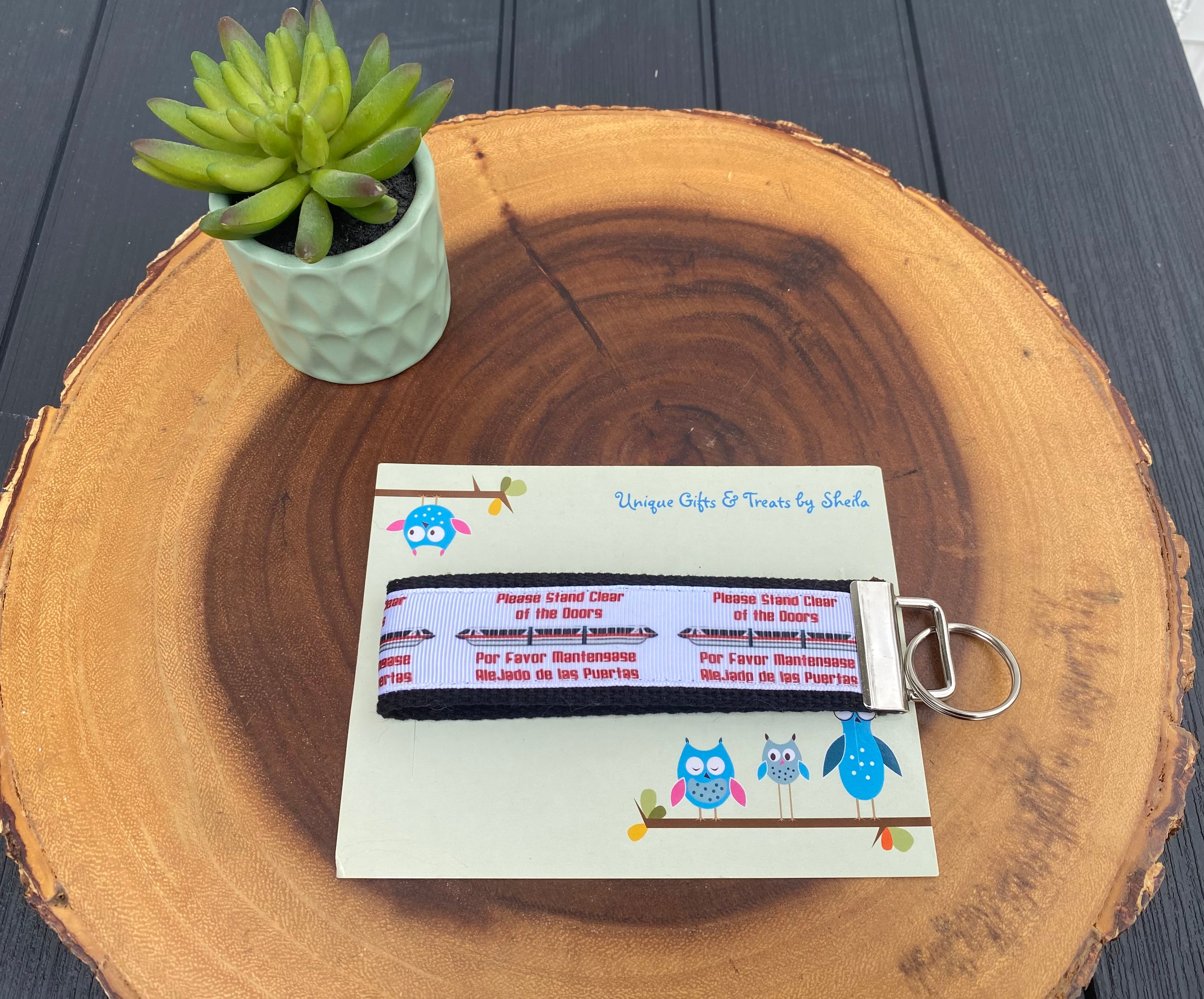 Monorail Keychain; Keyfob