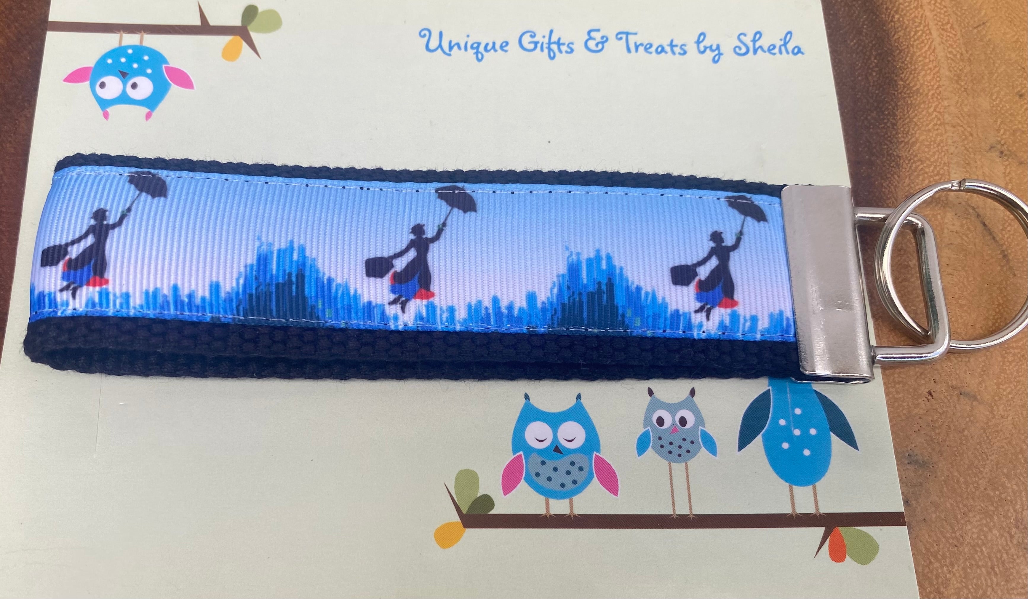 Mary Poppins Keychain; Keyfob
