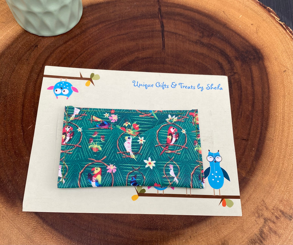 Tiki Room; Parrot Gift Card Holder