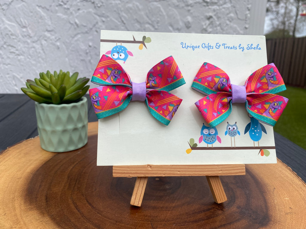 Figment; 1980’s Inspired Hairbows