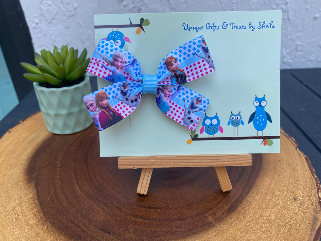 Queen and Princess Sisters Hairbow