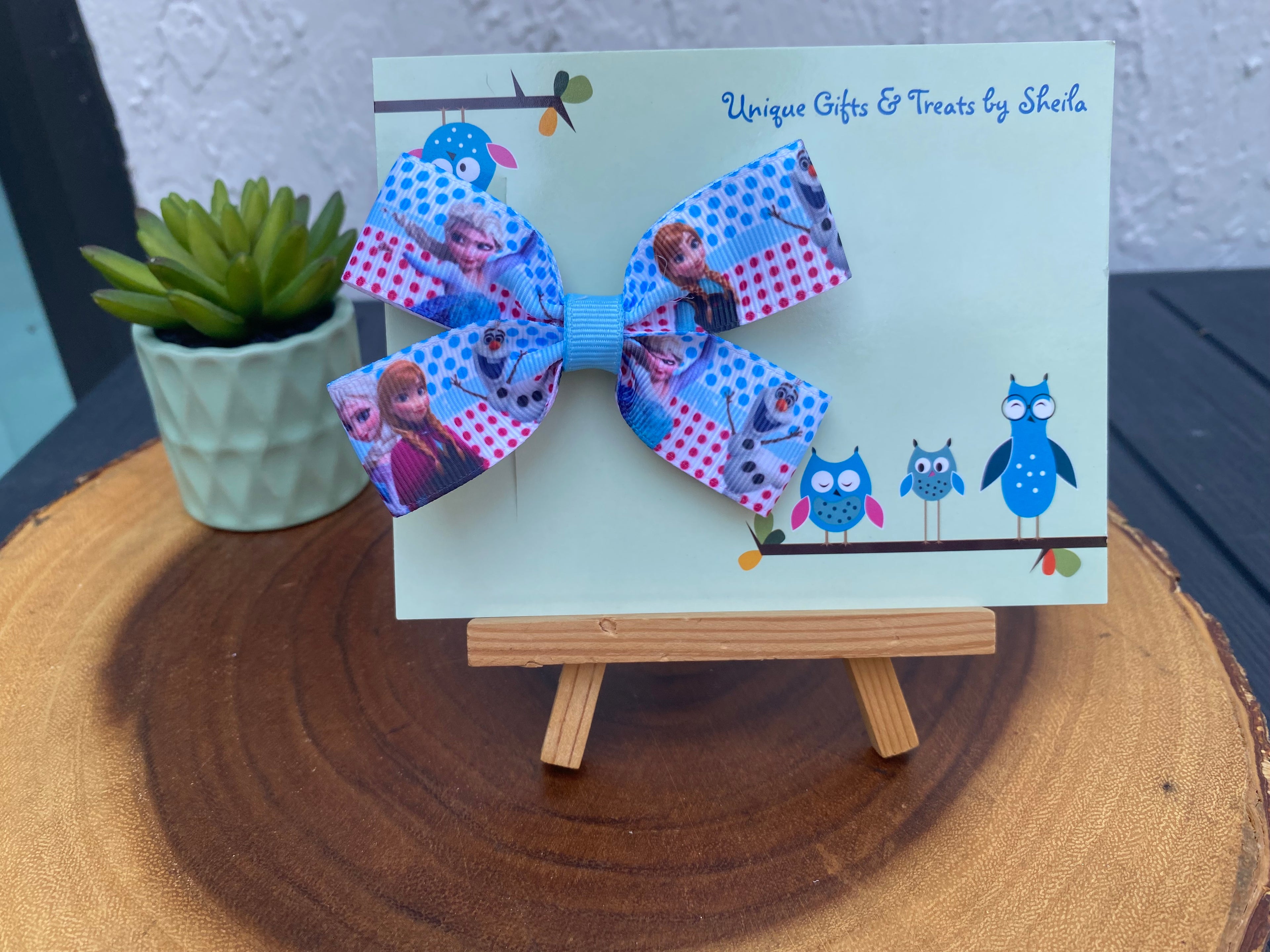 Queen and Princess Sisters Hairbow