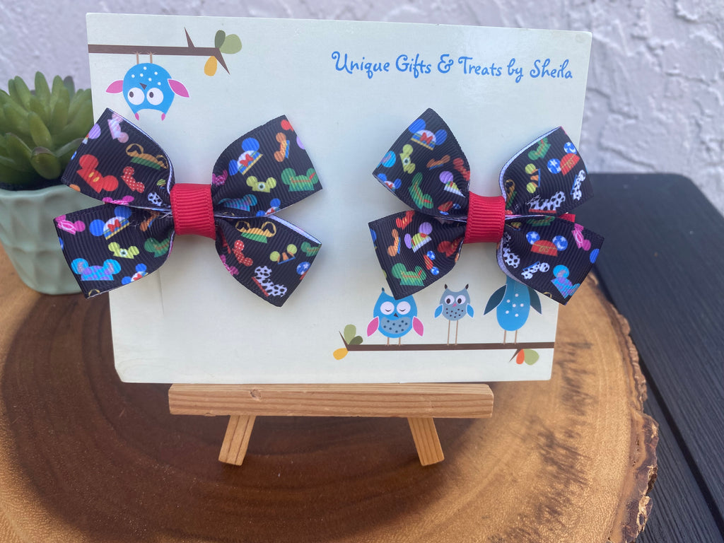 Disney Character Hats Hairbows