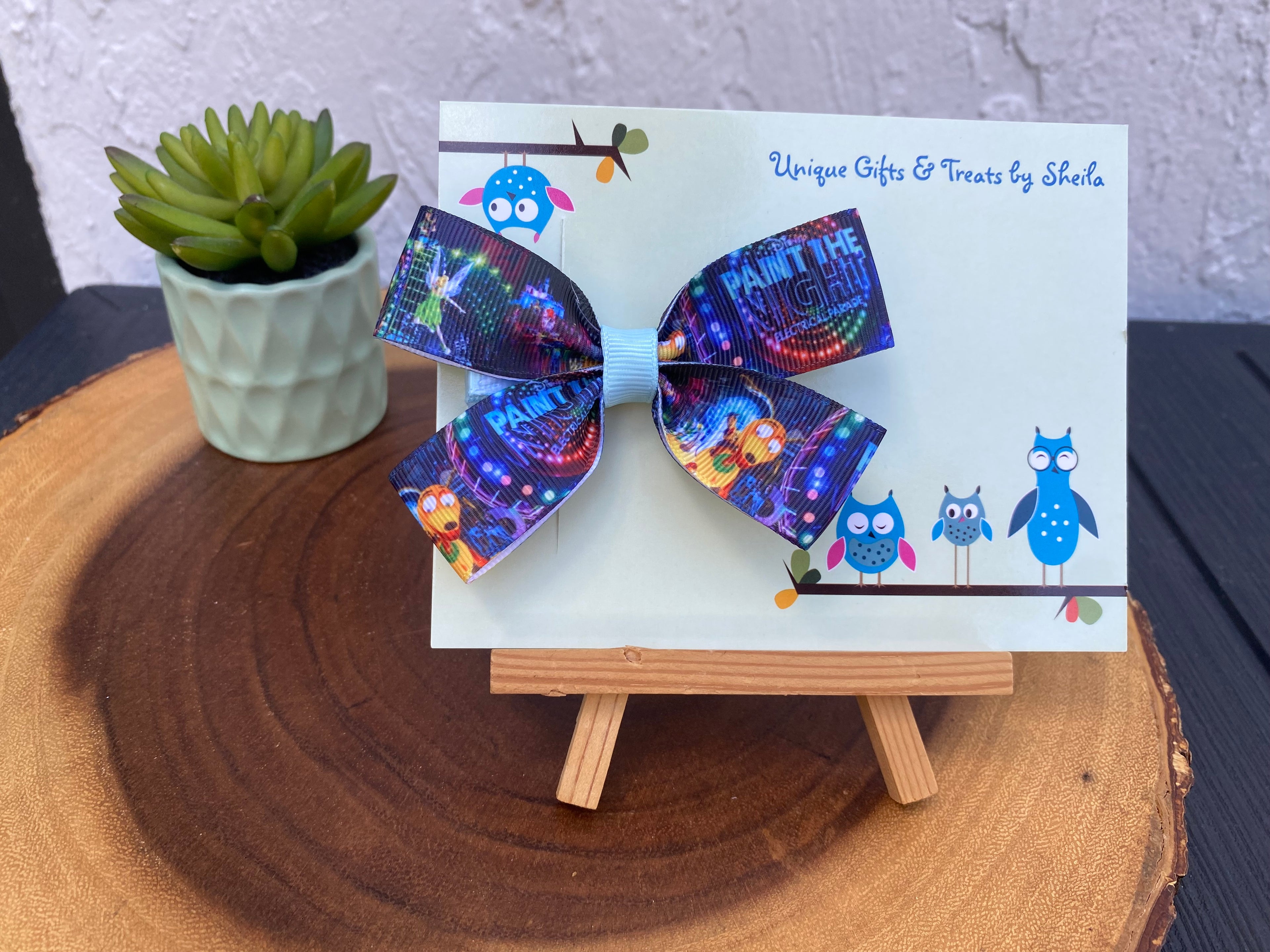 Paint the Night Electrical Parade Hair Bow