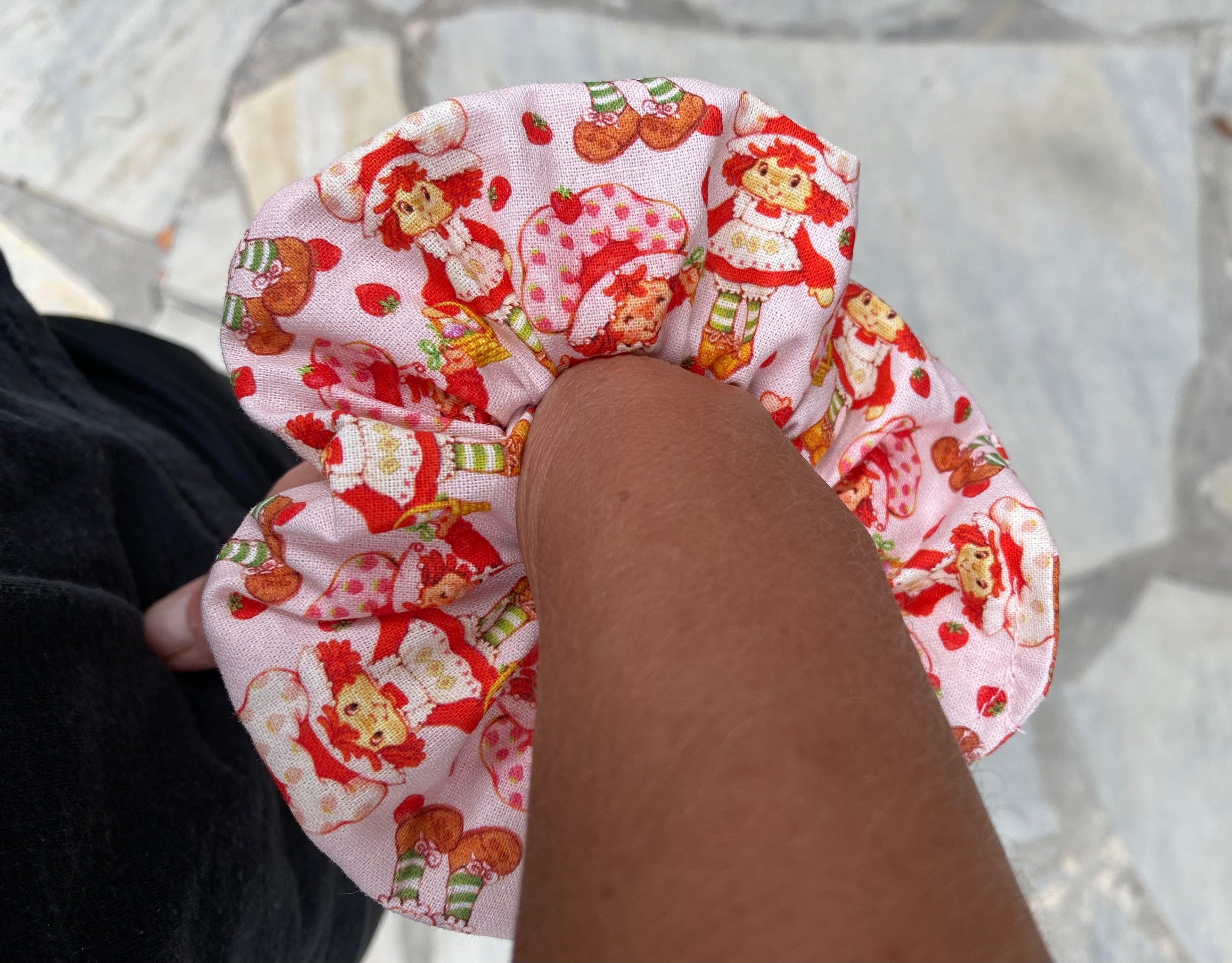 Strawberry Doll Scrunchie