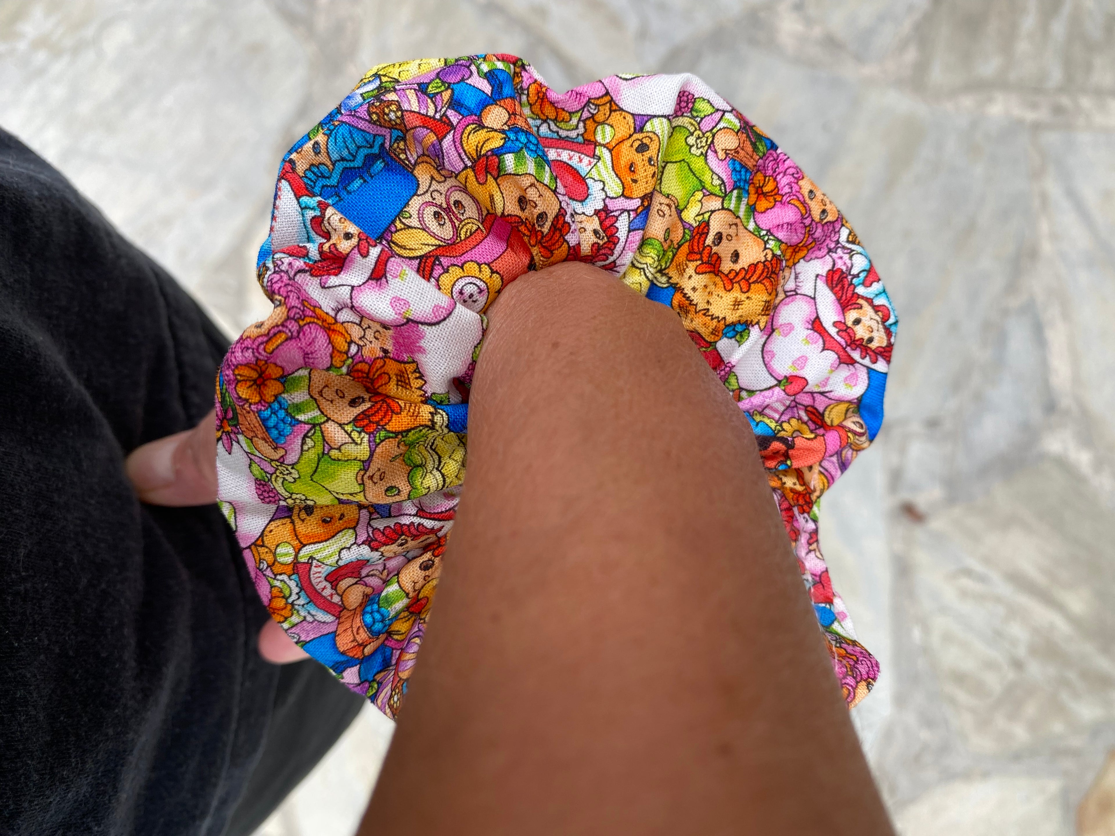 Strawberry Doll and Friends Scrunchie