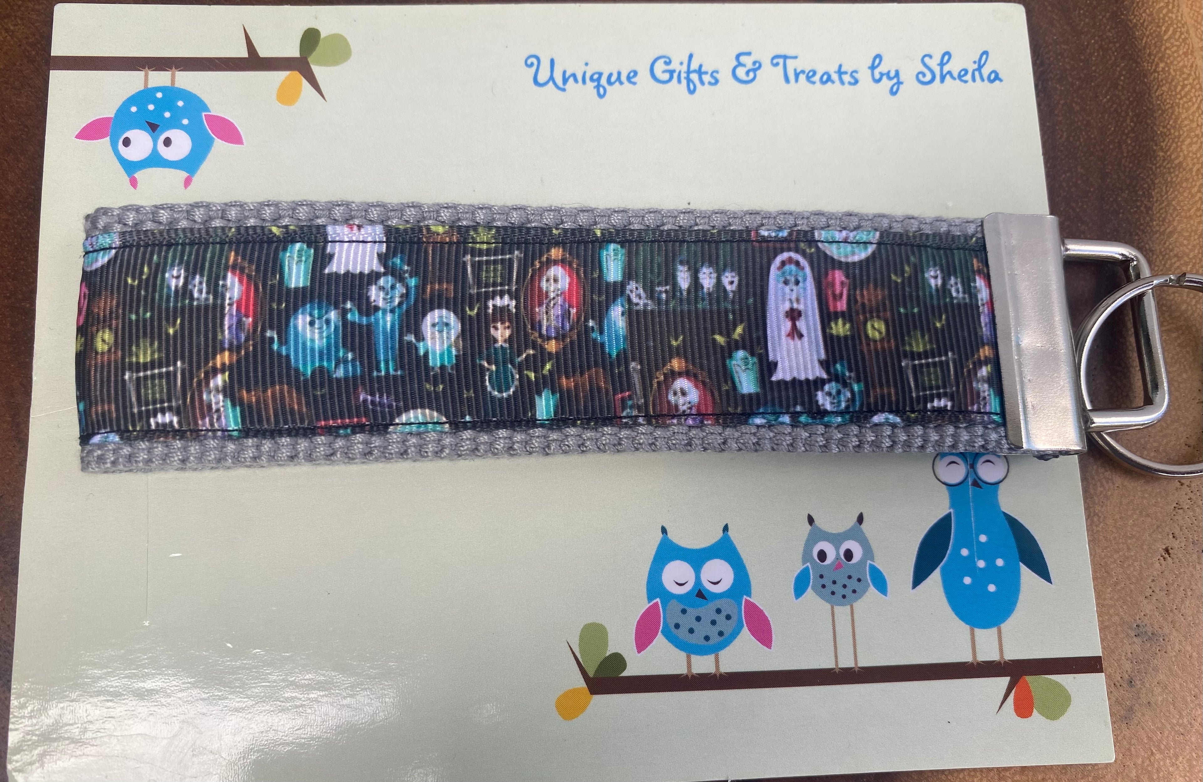 Dooney Inspired Haunted Mansion Keychain;Keyfob