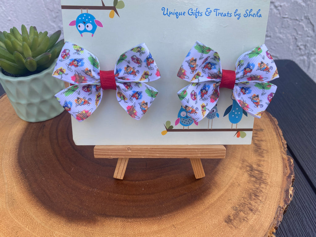 Disney Ink and Paint Hairbows