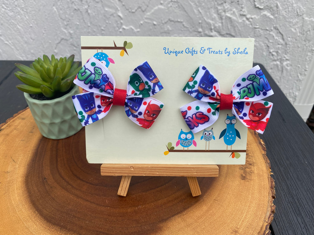 Masked Kids Hairbows