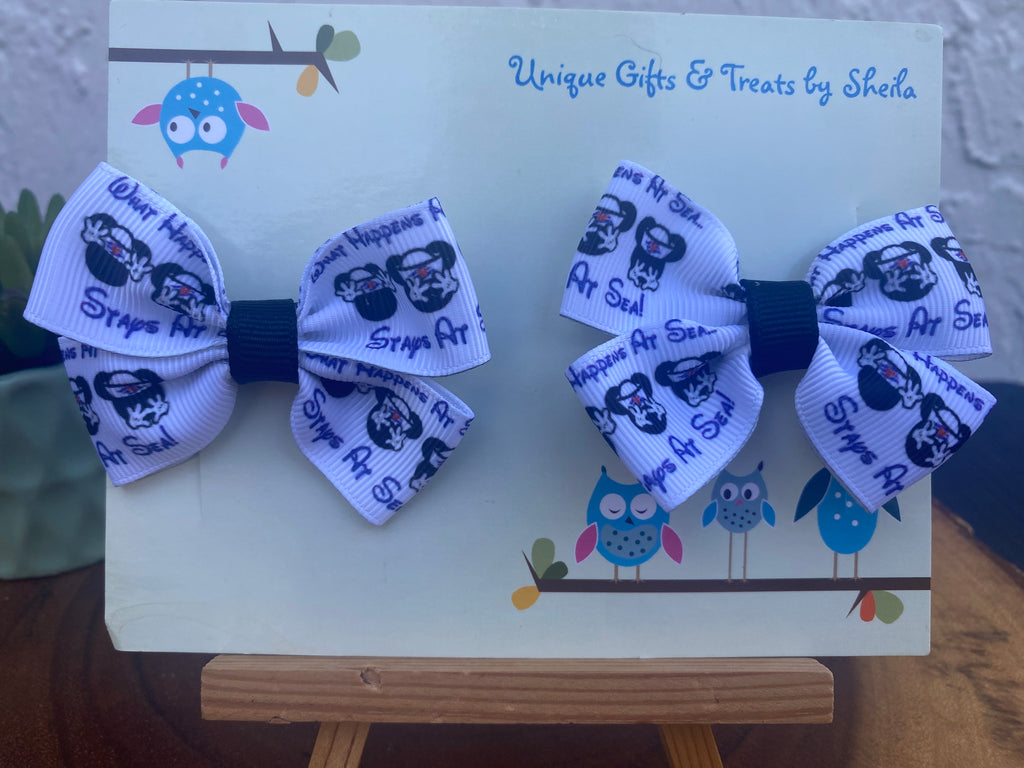 Disney Cruise; What Happens at Sea Hairbows