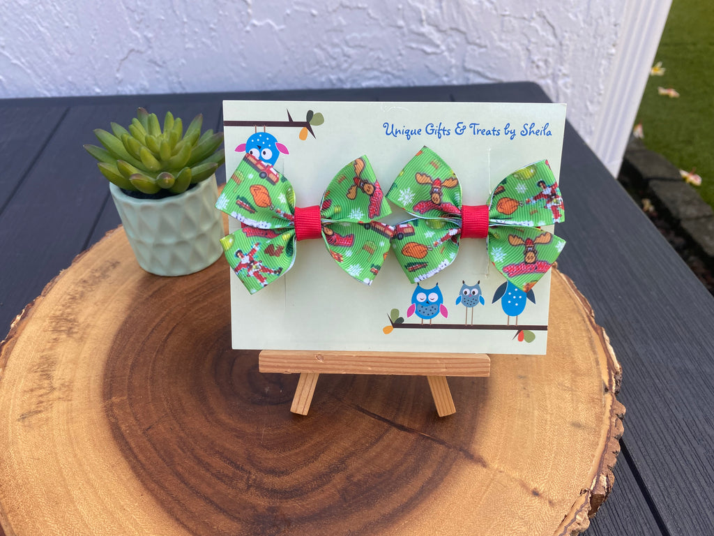 Christmas Vacation Hairbows