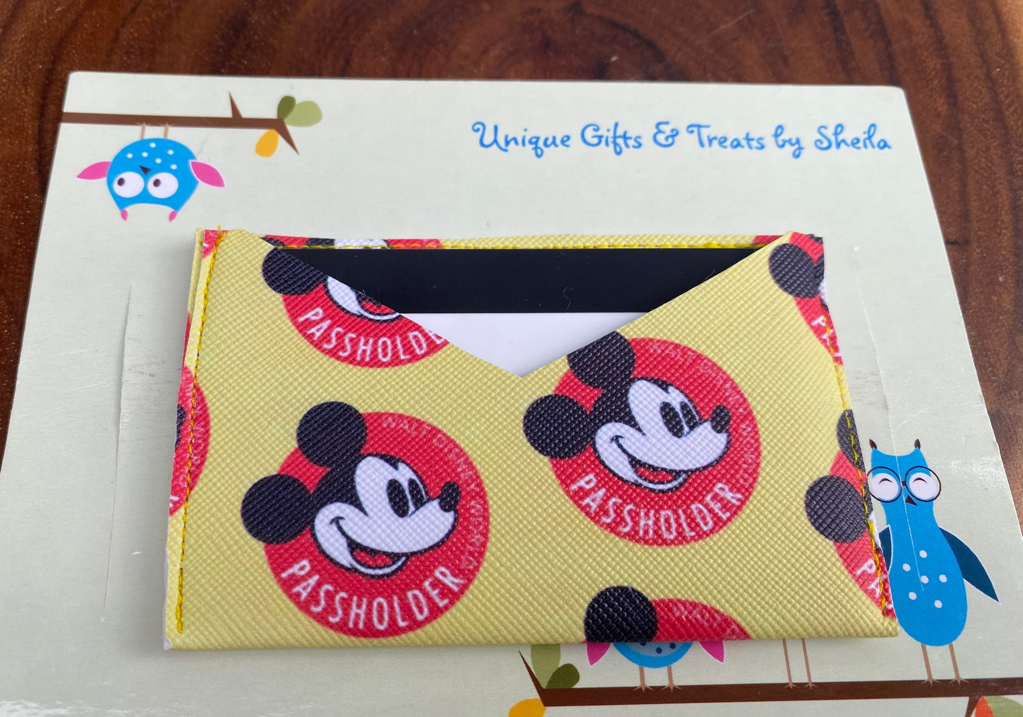 Disney Passholder Gift Card Holder