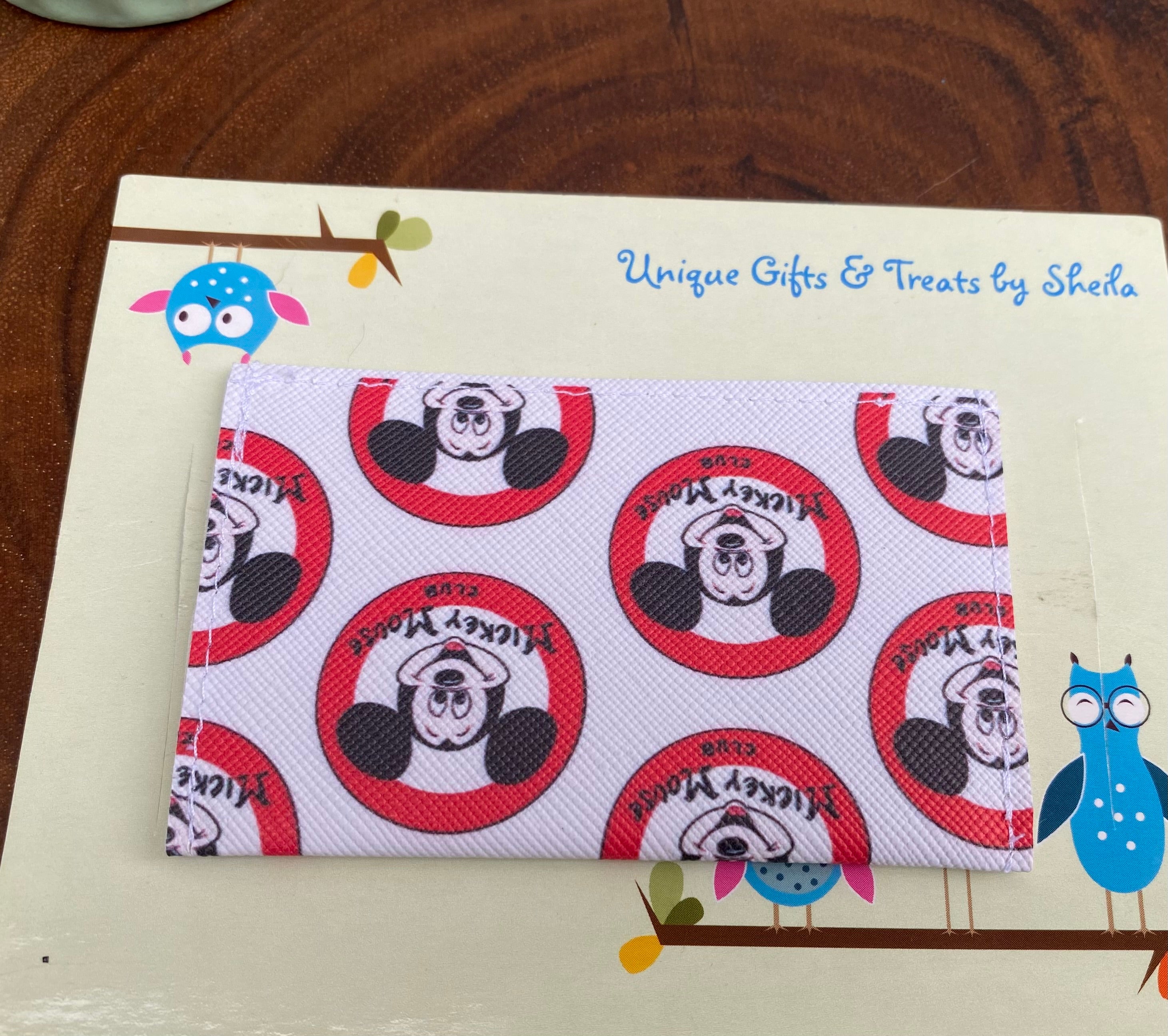 Mickey Mouse Club Gift Card Holder