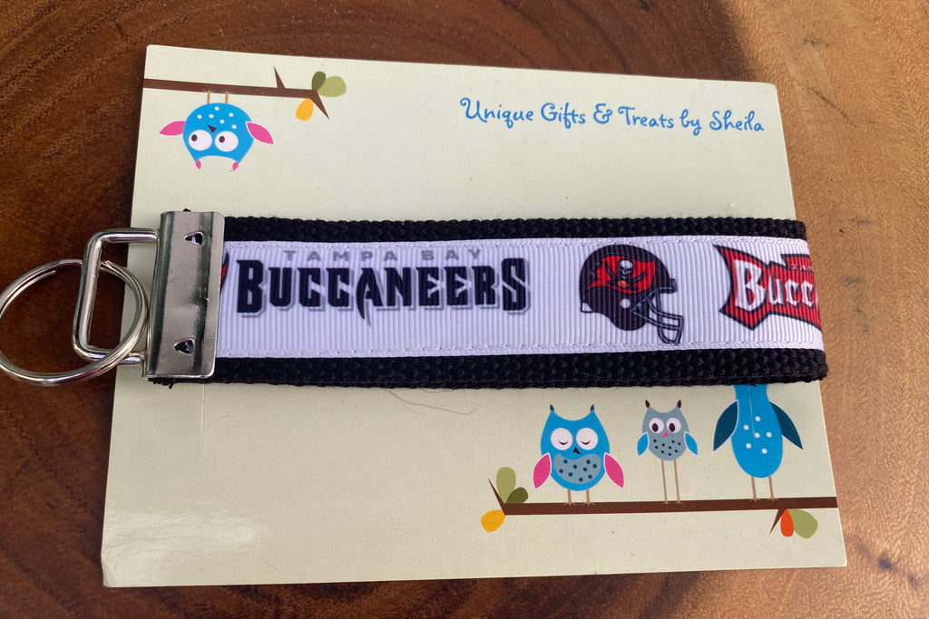 Football Keychain; Keyfob