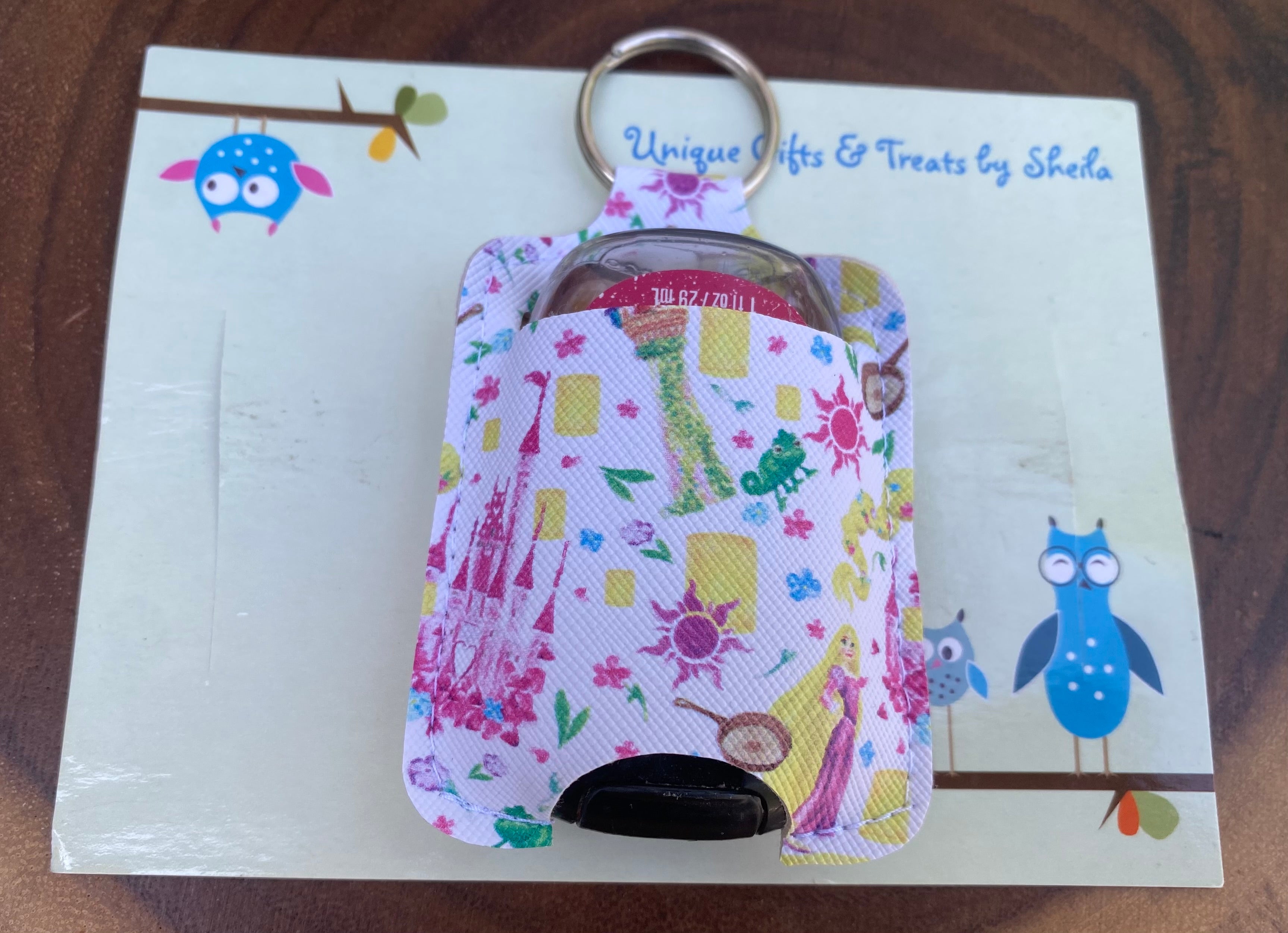 Tangled; Rapunzel Hand Sanitizer Holder