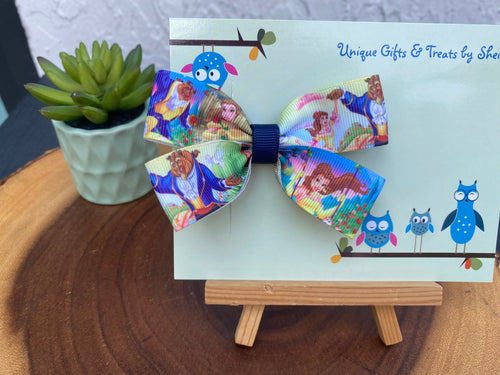 Beauty and the Beast Hairbow