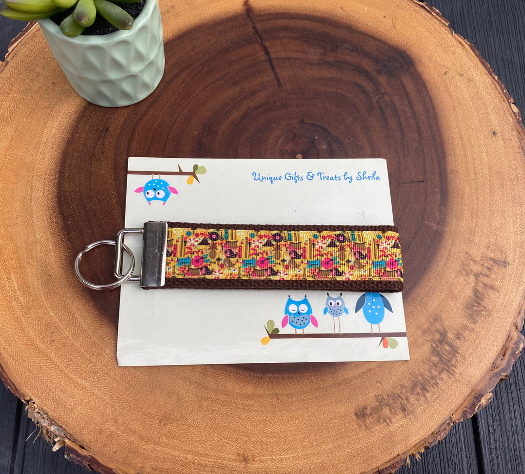 Polynesian; Luau Keychain; Keyfob