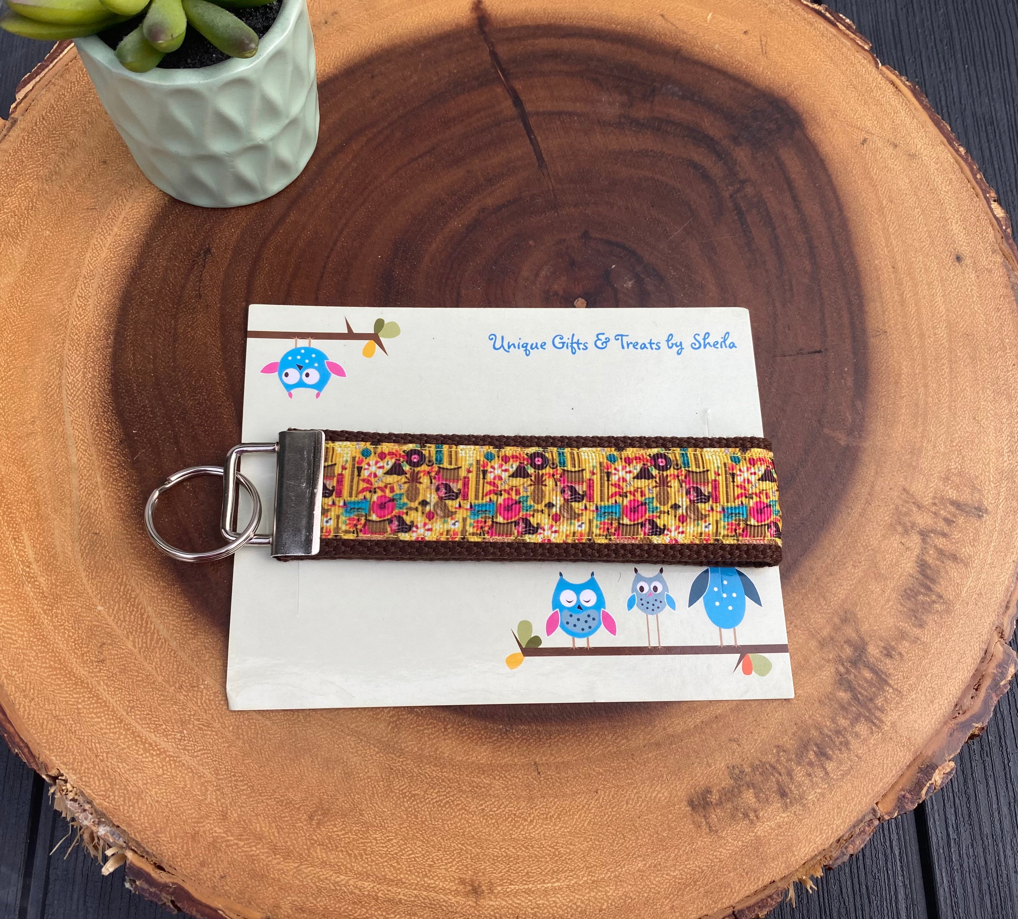Polynesian; Luau Keychain; Keyfob
