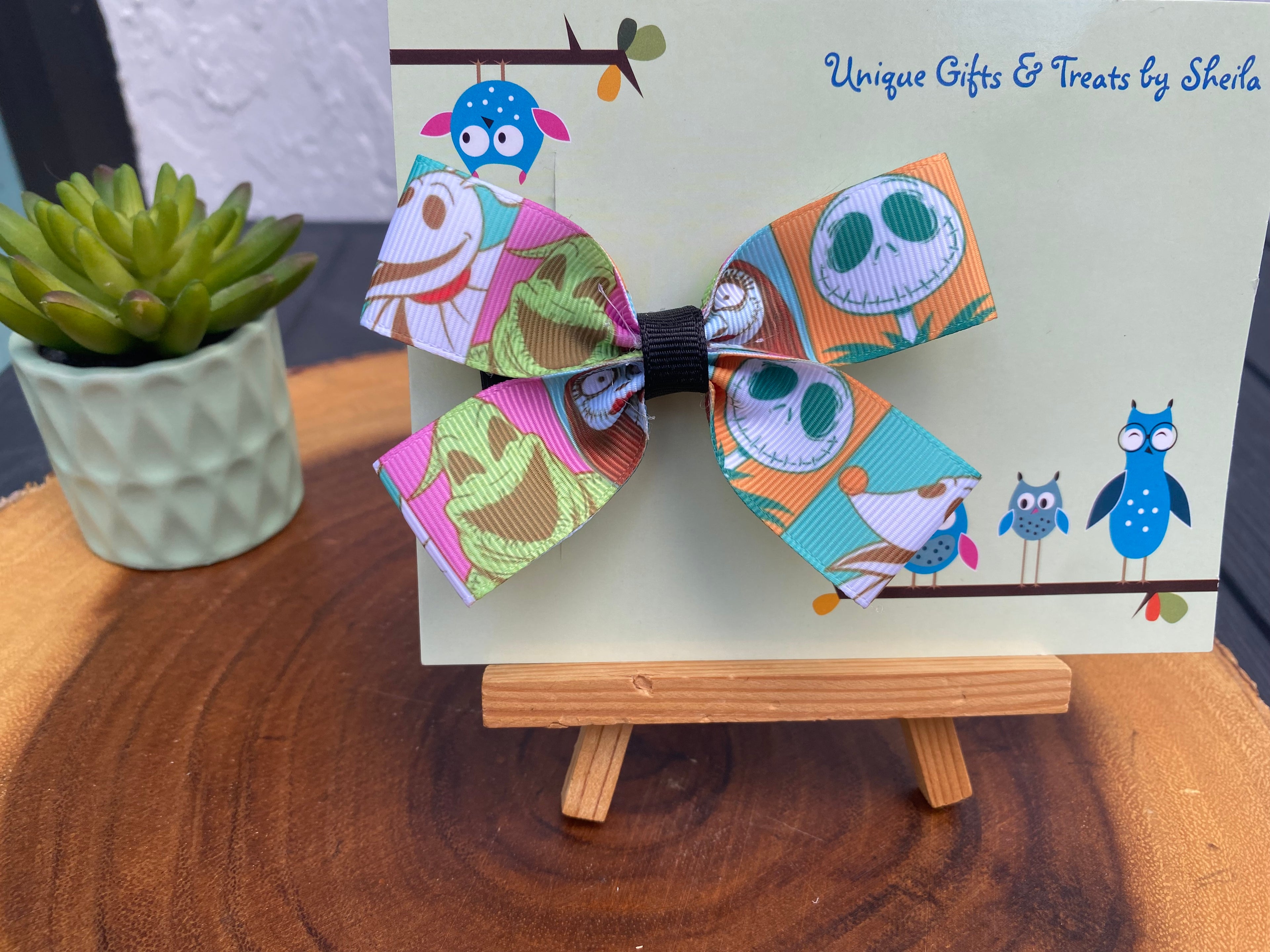 Nightmare Before Christmas Hairbow