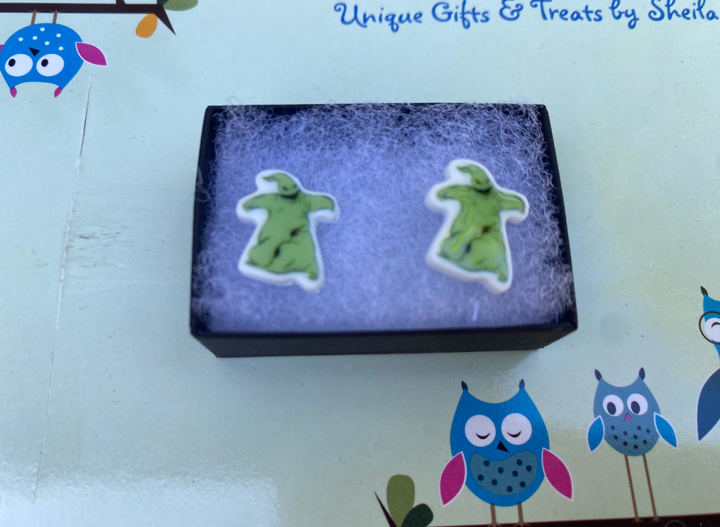 Nightmare Before Christmas; Oogie Boogie Earrings