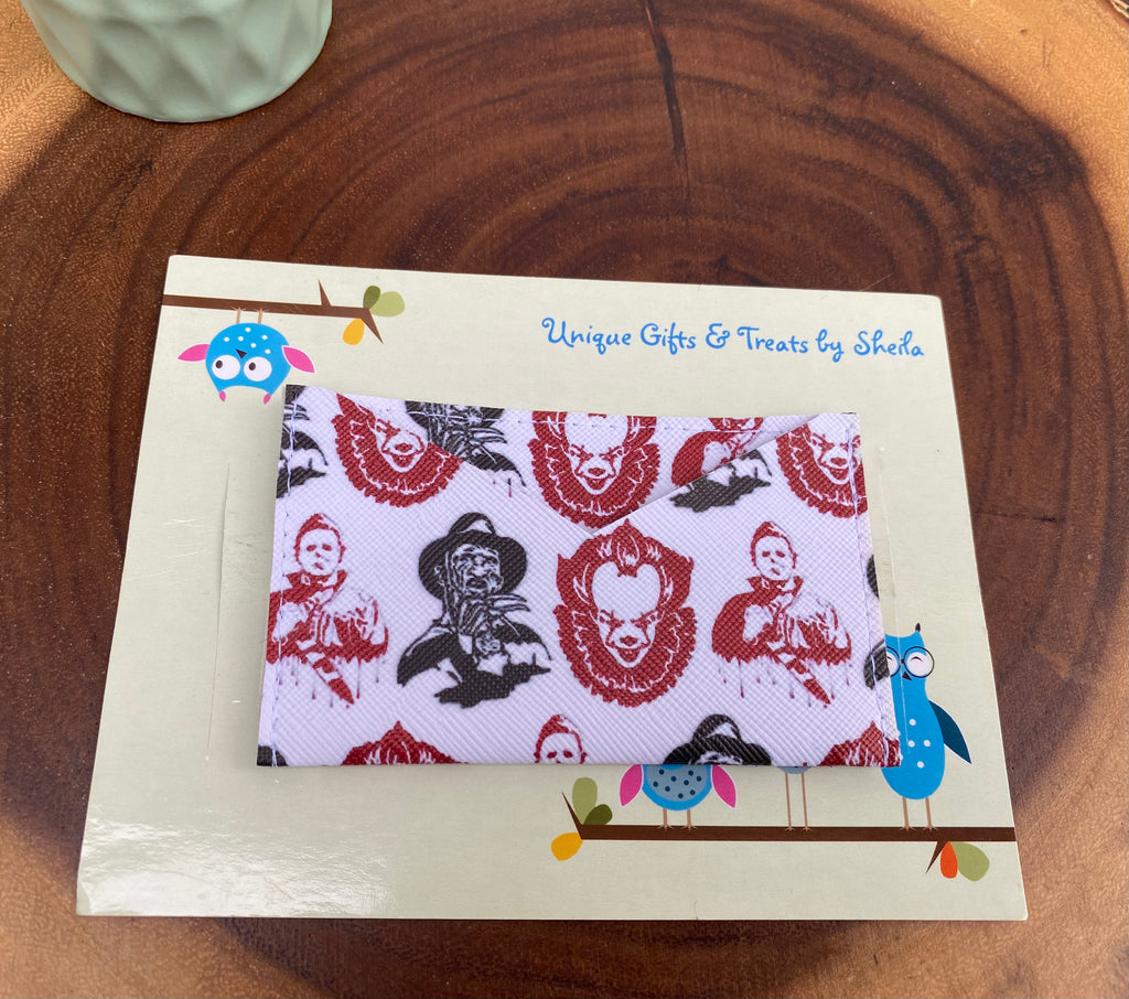 Horror Movie; Scary Movie Gift Card Holder