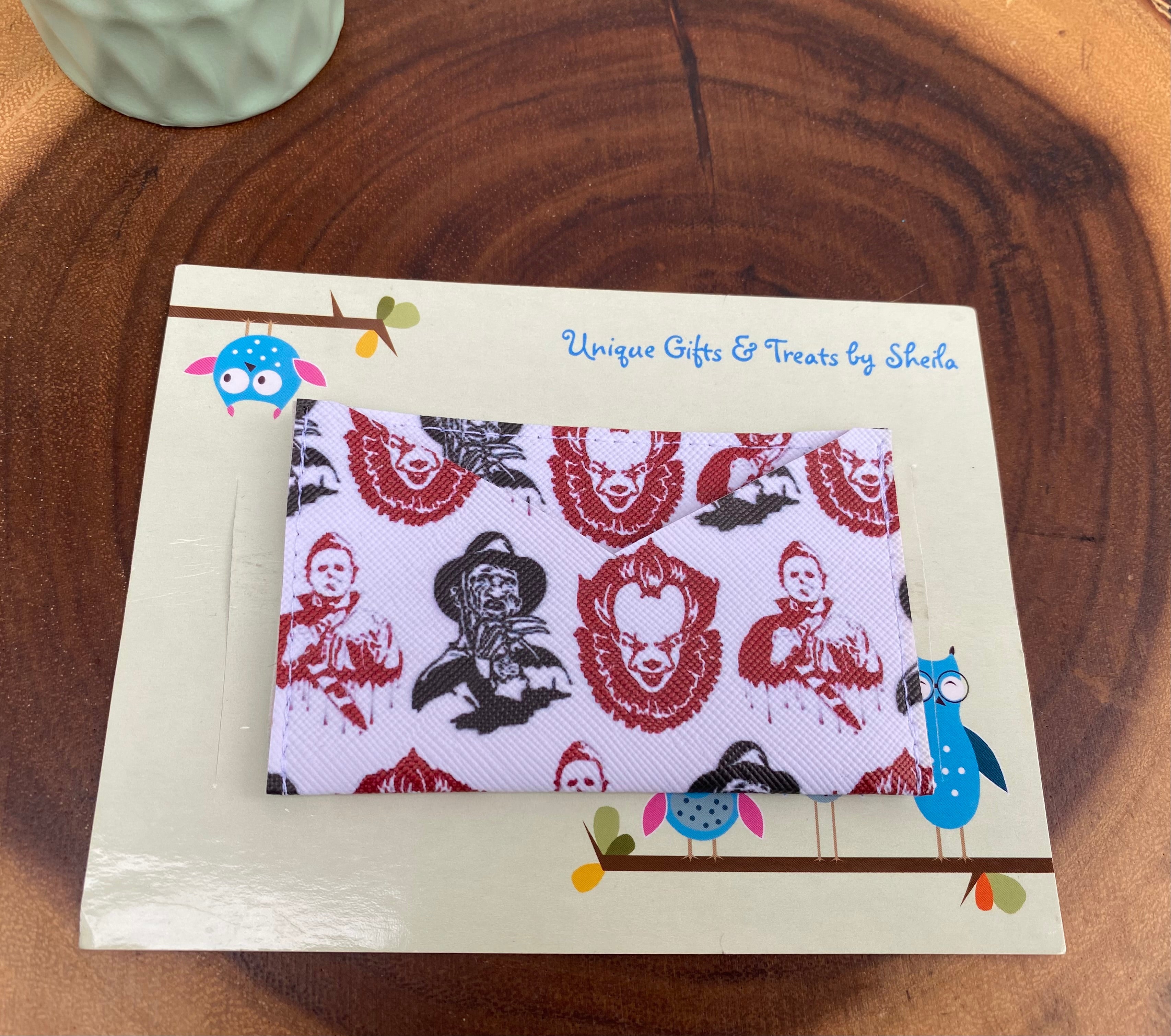 Horror Movie; Scary Movie Gift Card Holder