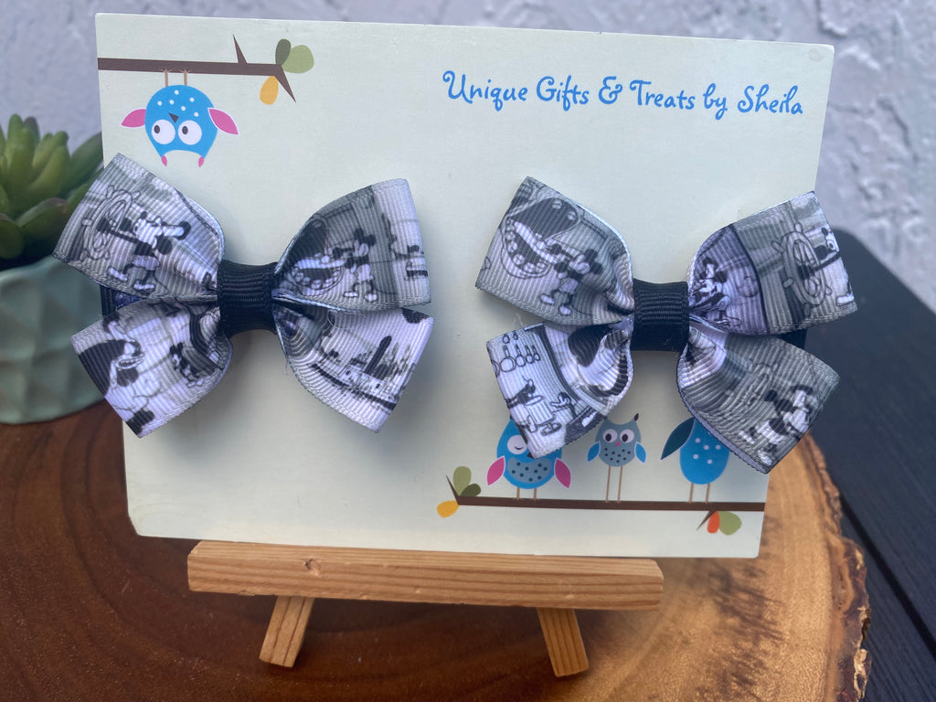 Steamboat Willie Hairbows