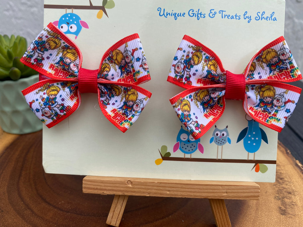 Rainbow Doll Hairbows