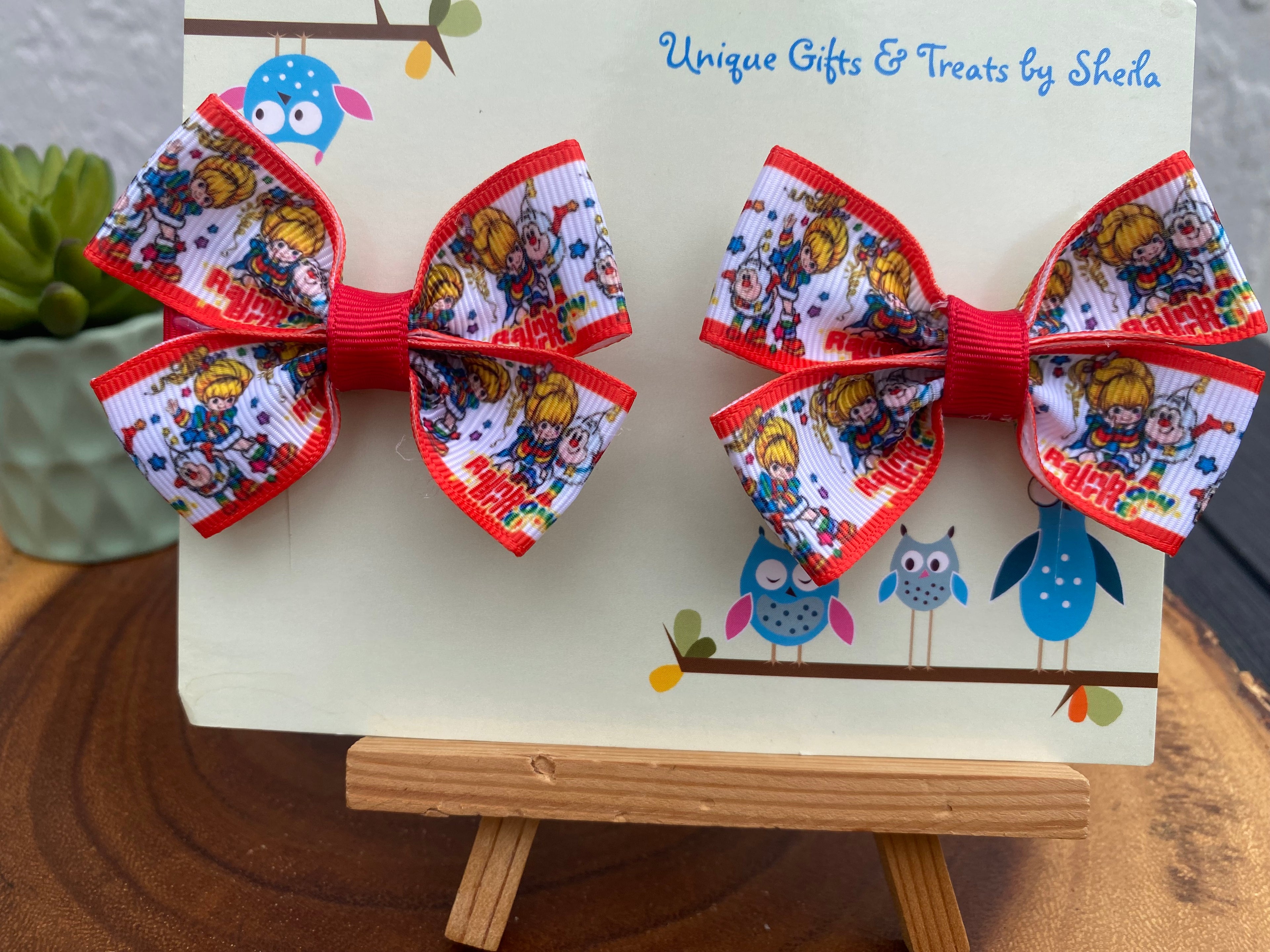 Rainbow Doll Hairbows