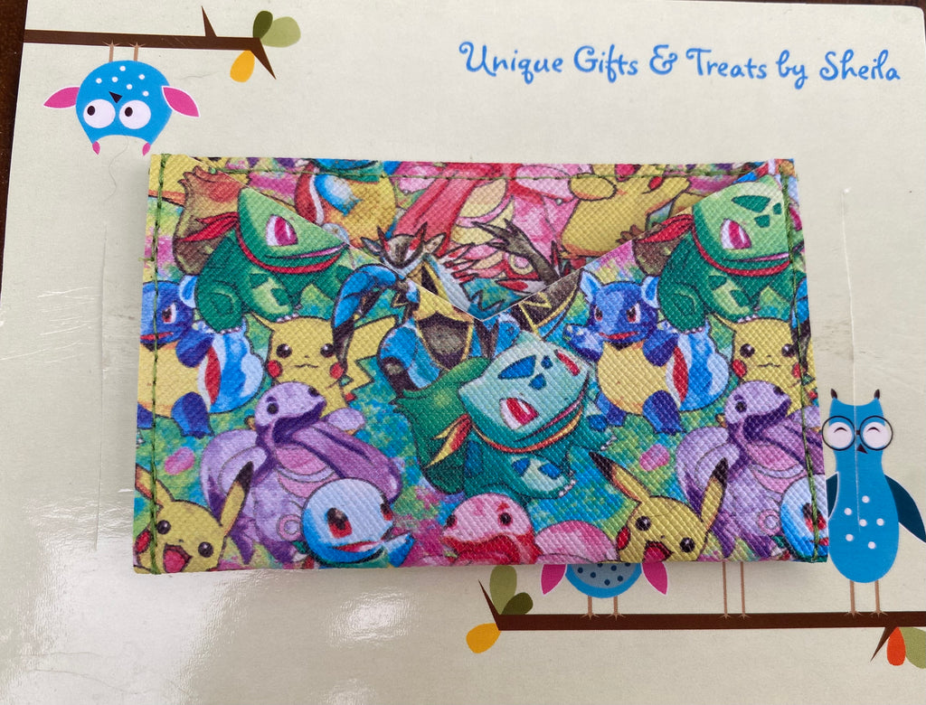 Pocket Monster; Video Game Gift Card Holder