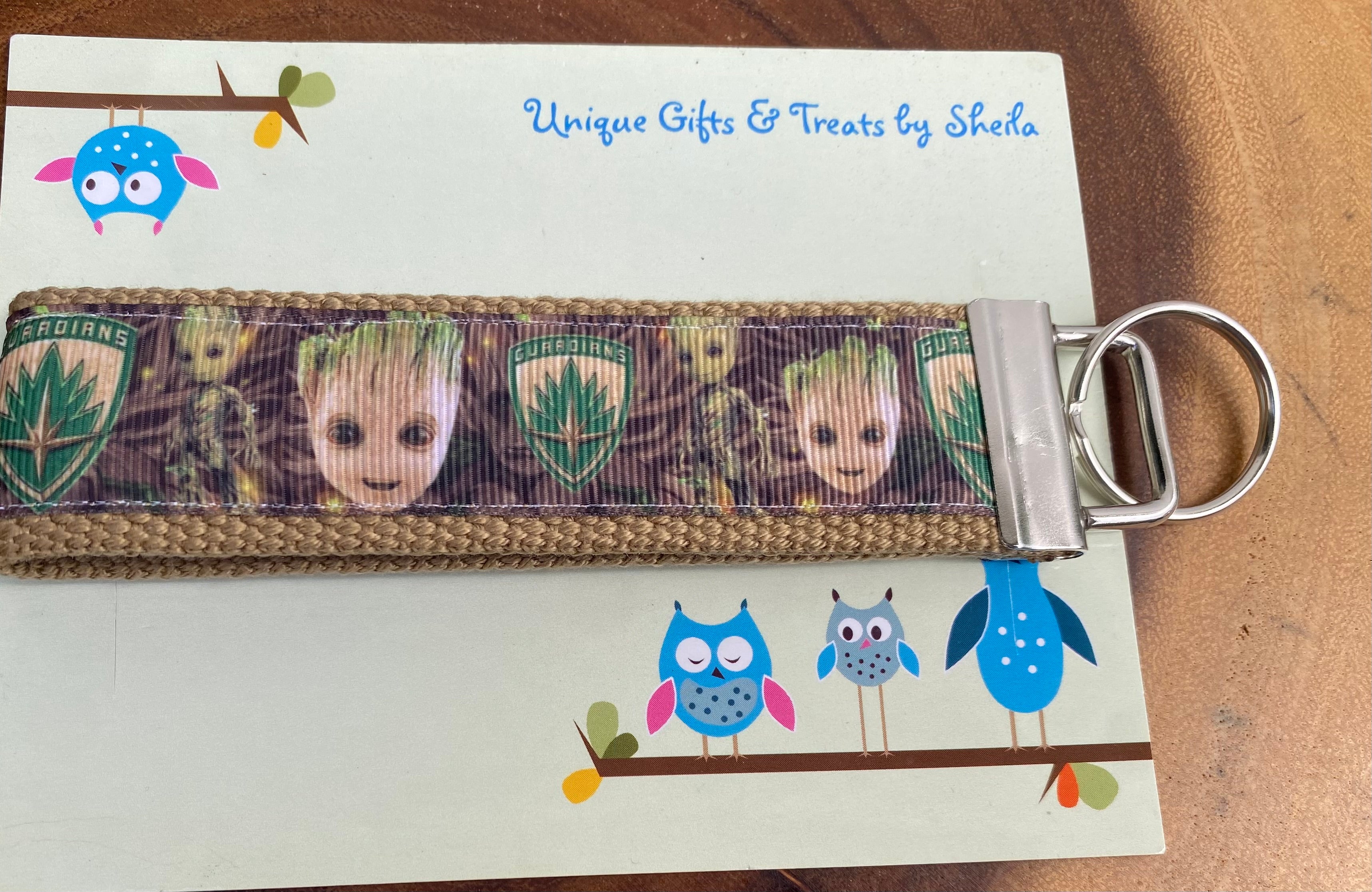 Groot Keychain; Keyfob