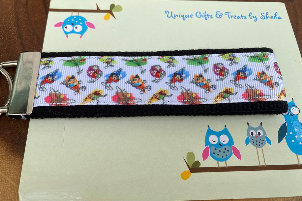 Disney Ink and Paint Keychain; Keyfob