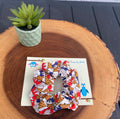 4th of July; Patriotic Mickey Ice Cream Cones Scrunchie