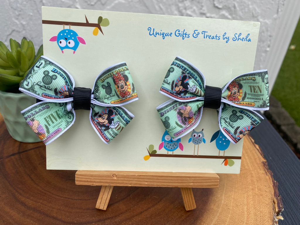 Disney Dollars; Disney Currency Hairrbows