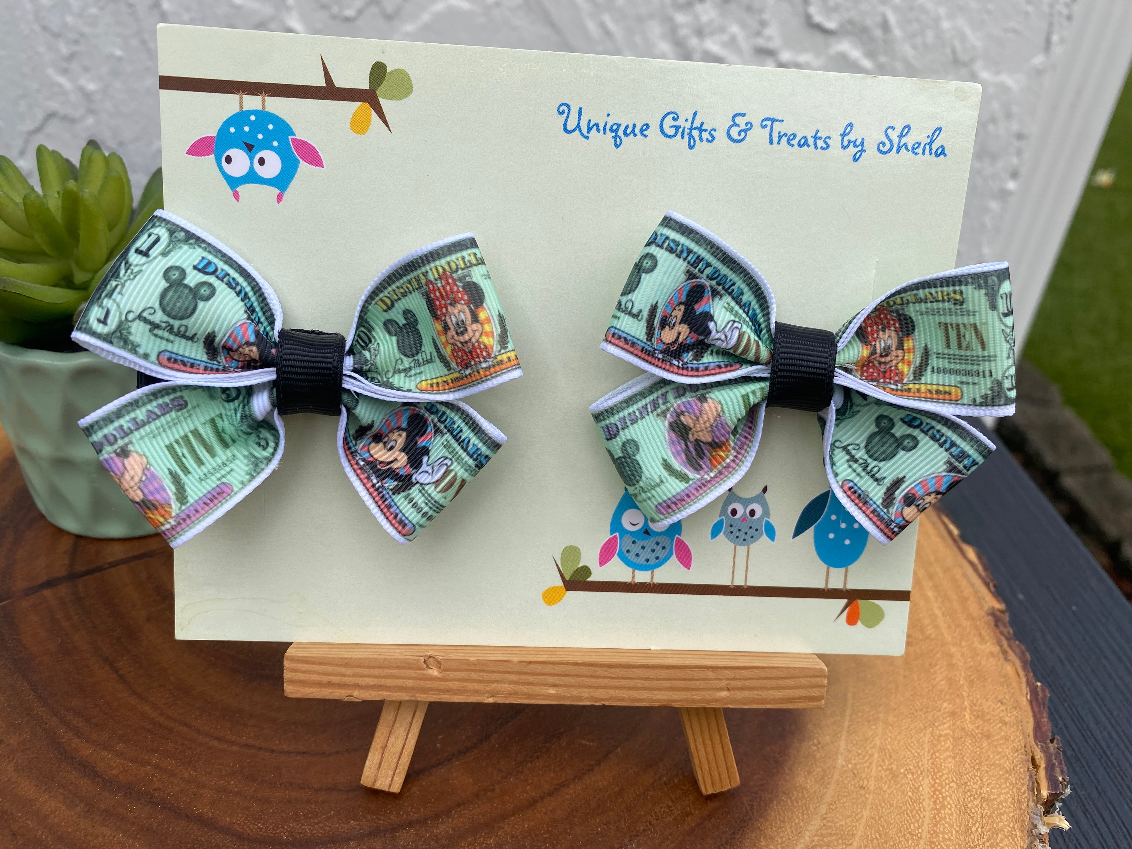 Disney Dollars; Disney Currency Hairrbows